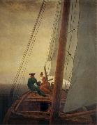 Caspar David Friedrich The Sailboat china oil painting reproduction